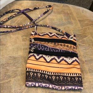 Hand maker bag 7.5”x6” cross body